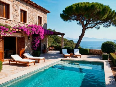 gestion villa lujo piscina barcelona